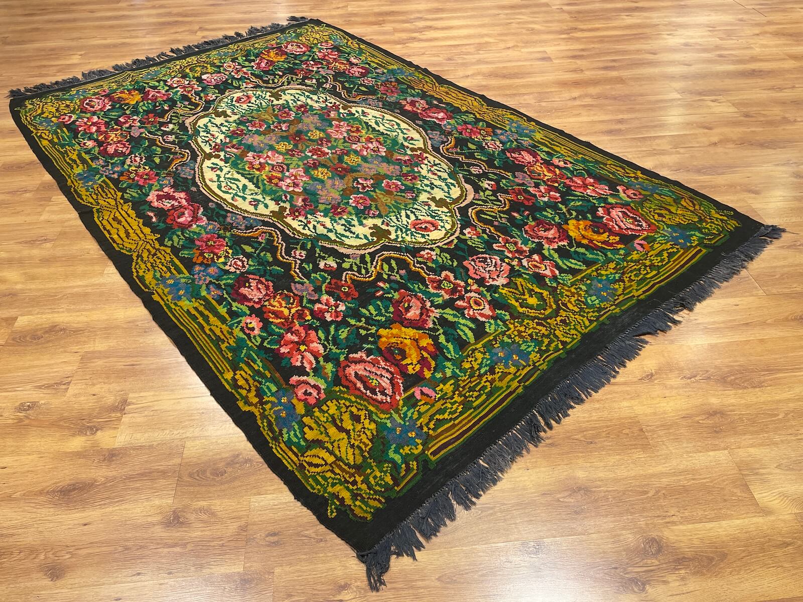 Orijinal Eski Karabağ El Dokuma Kilim