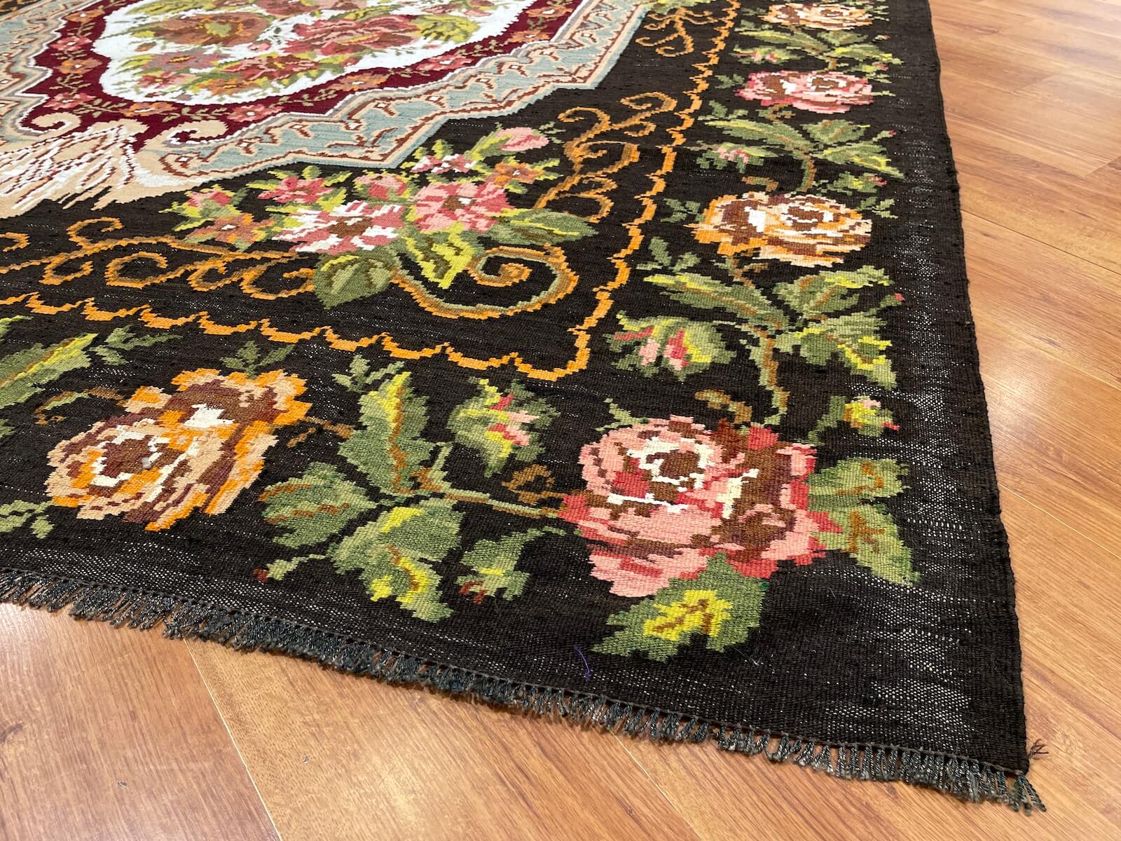 Orijinal Eski Karabağ El Dokuma Kilim
