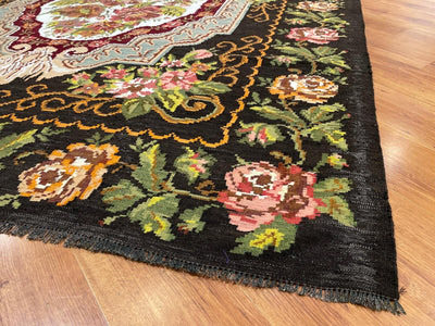 Orijinal Eski Karabağ El Dokuma Kilim