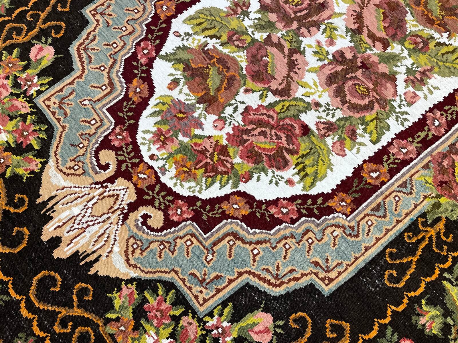 Orijinal Eski Karabağ El Dokuma Kilim