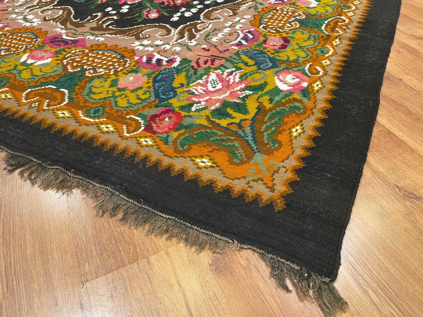 Orijinal Eski Karabağ El Dokuma Kilim