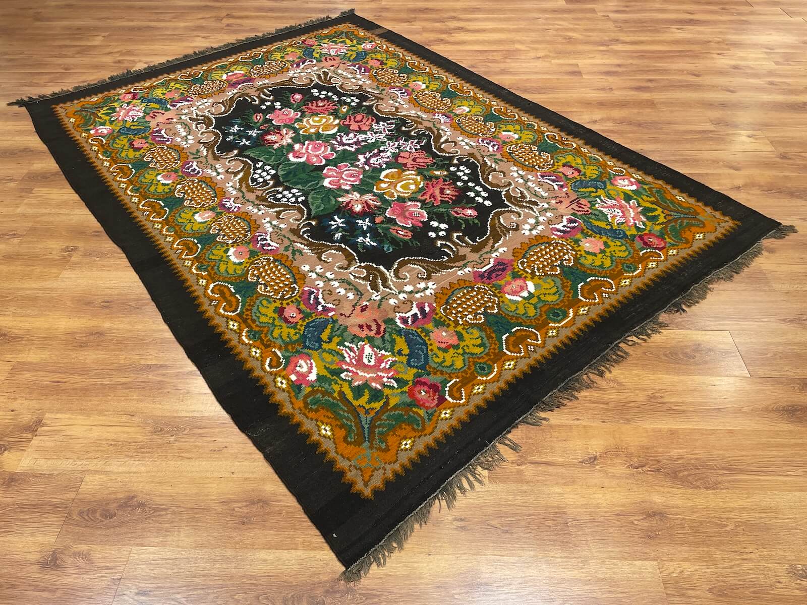 Orijinal Eski Karabağ El Dokuma Kilim