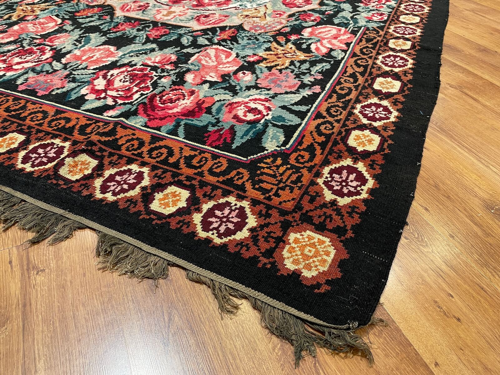 Orijinal Eski Karabağ El Dokuma Kilim