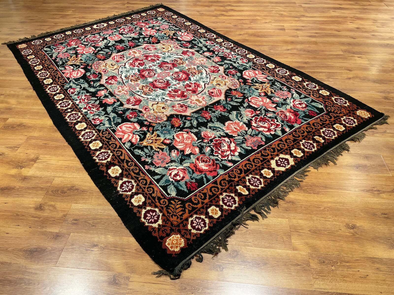 Orijinal Eski Karabağ El Dokuma Kilim