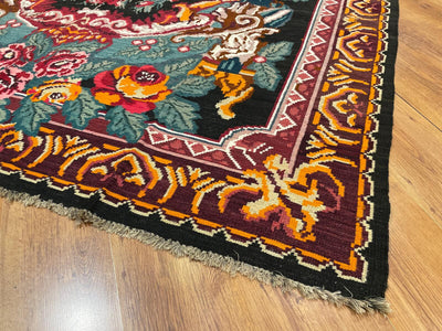 Orijinal Eski Karabağ El Dokuma Kilim