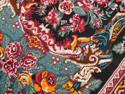 Orijinal Eski Karabağ El Dokuma Kilim