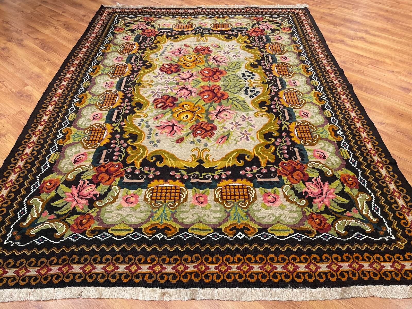 Orijinal Eski Karabağ El Dokuma Kilim