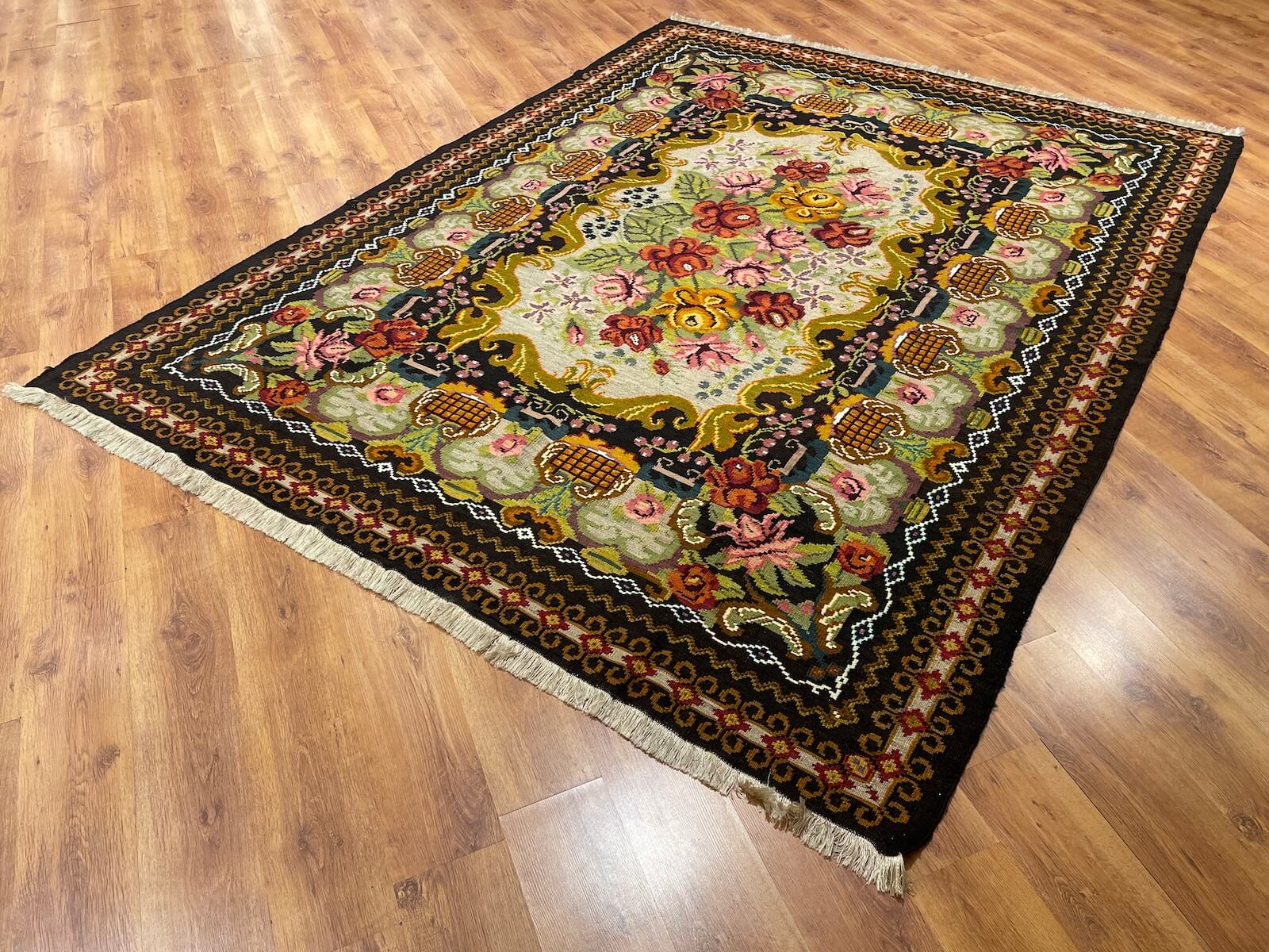 Orijinal Eski Karabağ El Dokuma Kilim