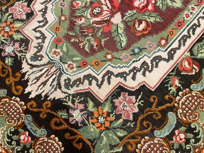 Orijinal Eski Karabağ El Dokuma Kilim