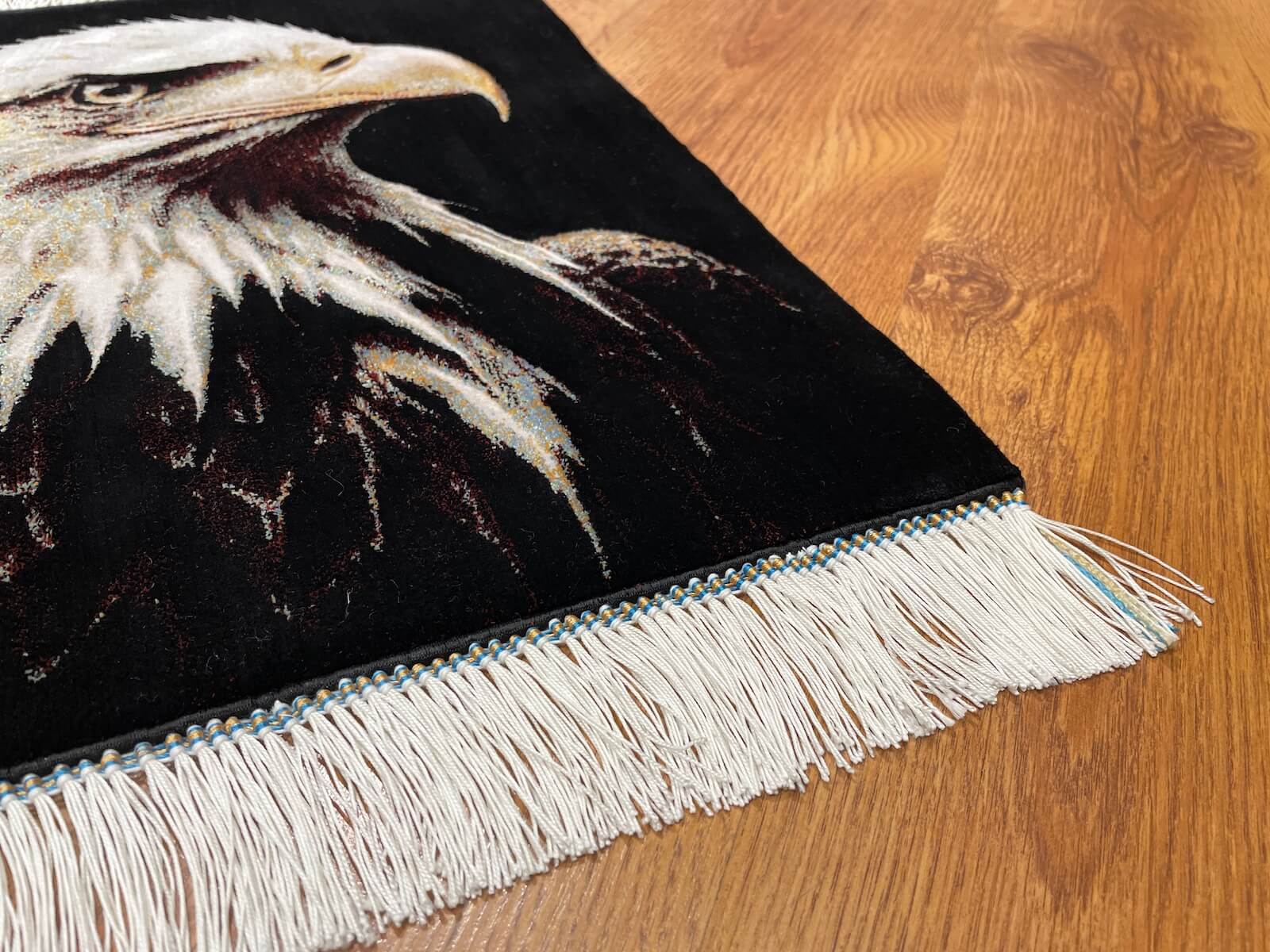 Kartal Desenli Tablo Bambu Halı