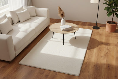 Krem Peluş Halı