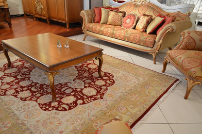 Nazende İpekli Uşak El Dokuma Halı