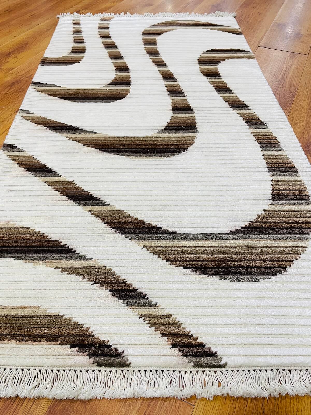 Cut Loop Serisi Nepal El Dokuma Halı