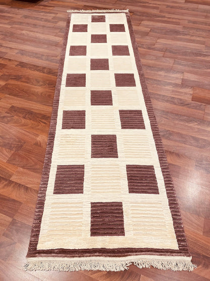 Cut Loop Serisi Nepal El Dokuma Halı Yolluk