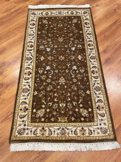 Pelas İpekli Uşak El Dokuma Halı