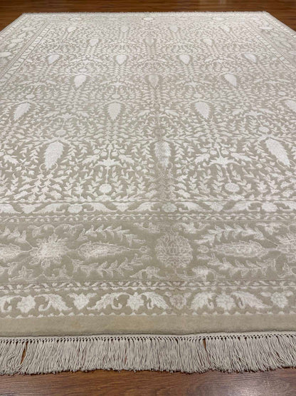 Pelas İpekli Uşak El Dokuma Halı