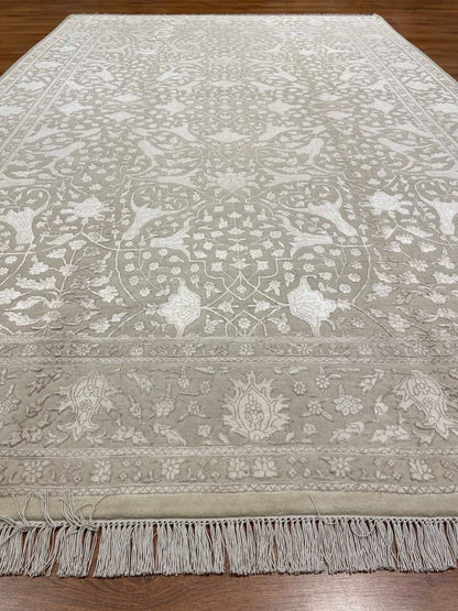 Pelas İpekli Uşak El Dokuma Halı