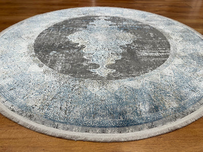 Quality Carpet Bambu Halı Yuvarlak 100
