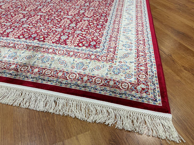 Quality Carpet Bambu Halı 39758F Red White