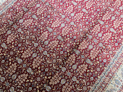 Quality Carpet Bambu Halı 39758F Red White