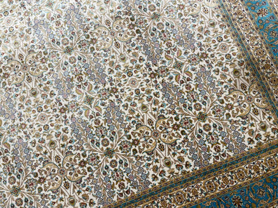Quality Carpet Bambu Halı 39758G Türkuaz