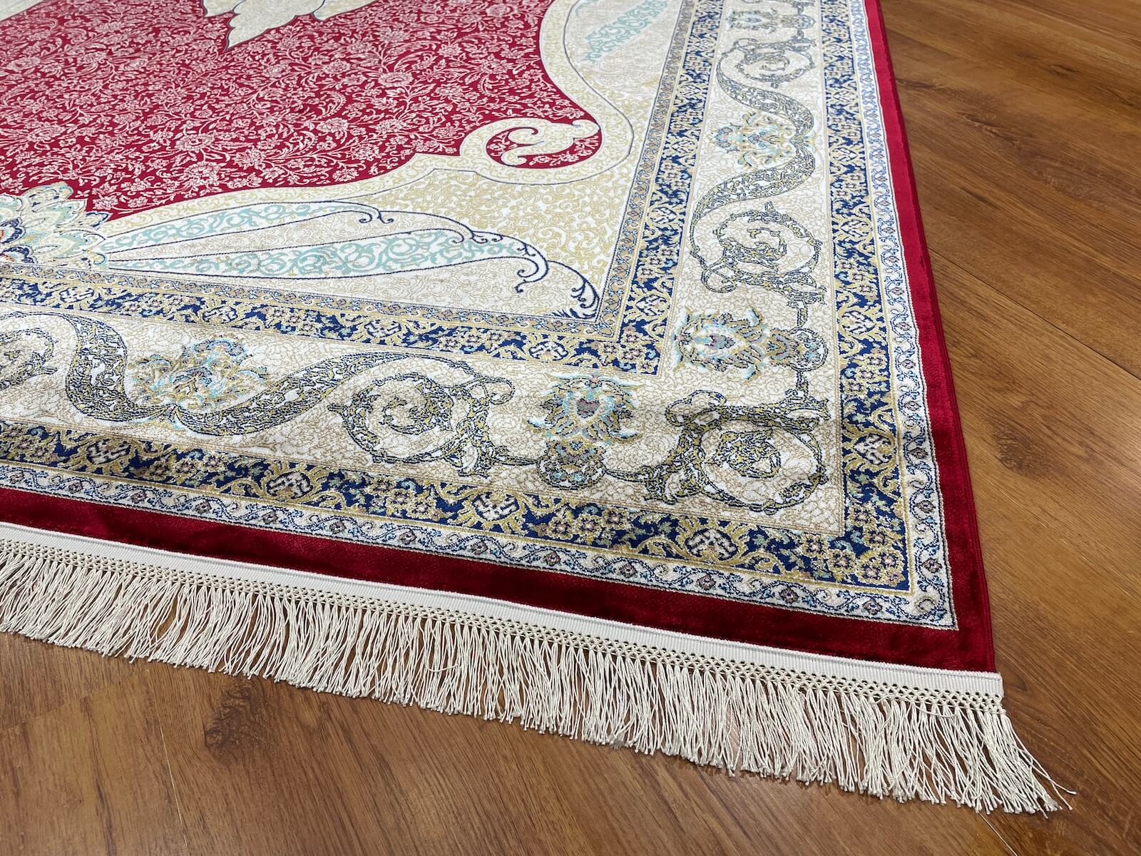 Quality Carpet Bambu Halı 40014B Red