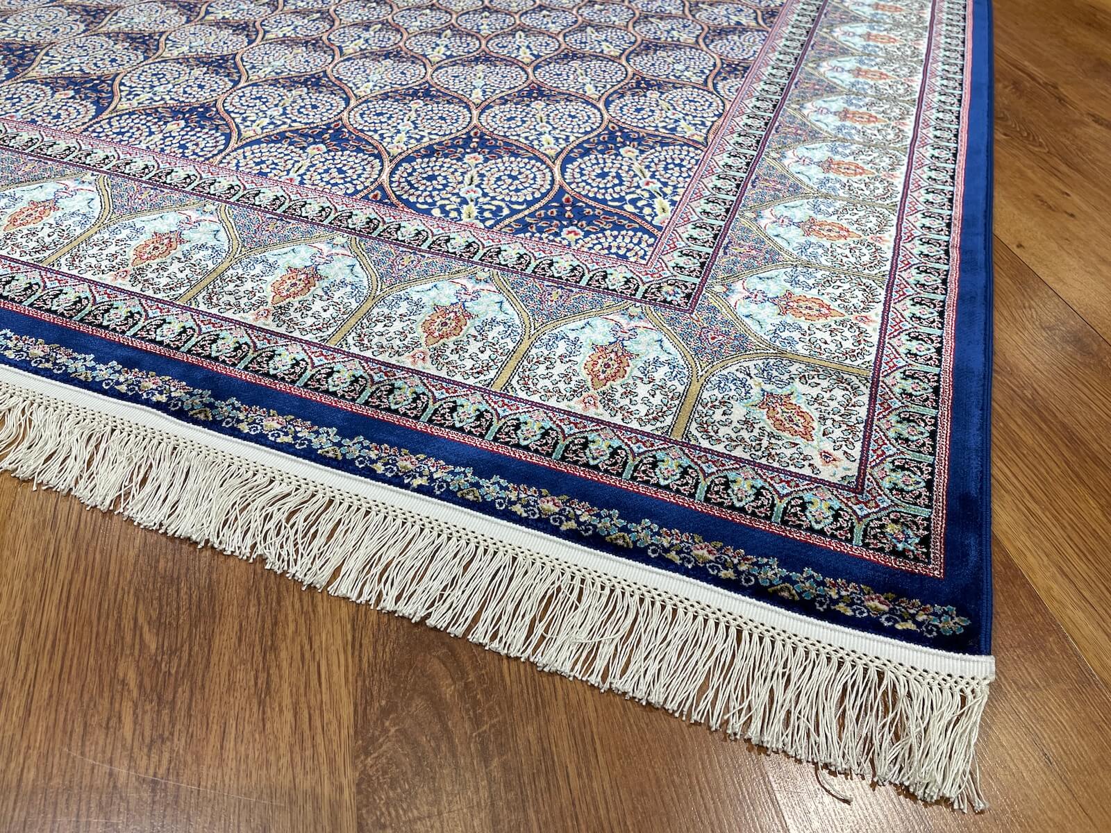 Quality Carpet Bambu Halı 40445A Navy