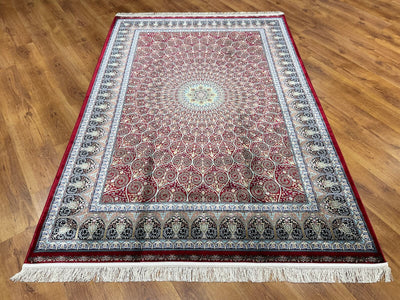 Quality Carpet Bambu Halı 40445A Red
