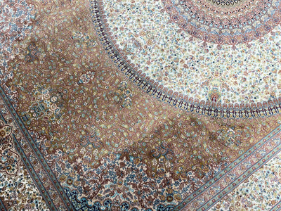 Quality Carpet Bambu Halı 40475A Hardal