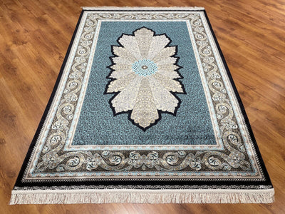 Quality Carpet Bambu Halı 40708A Navy