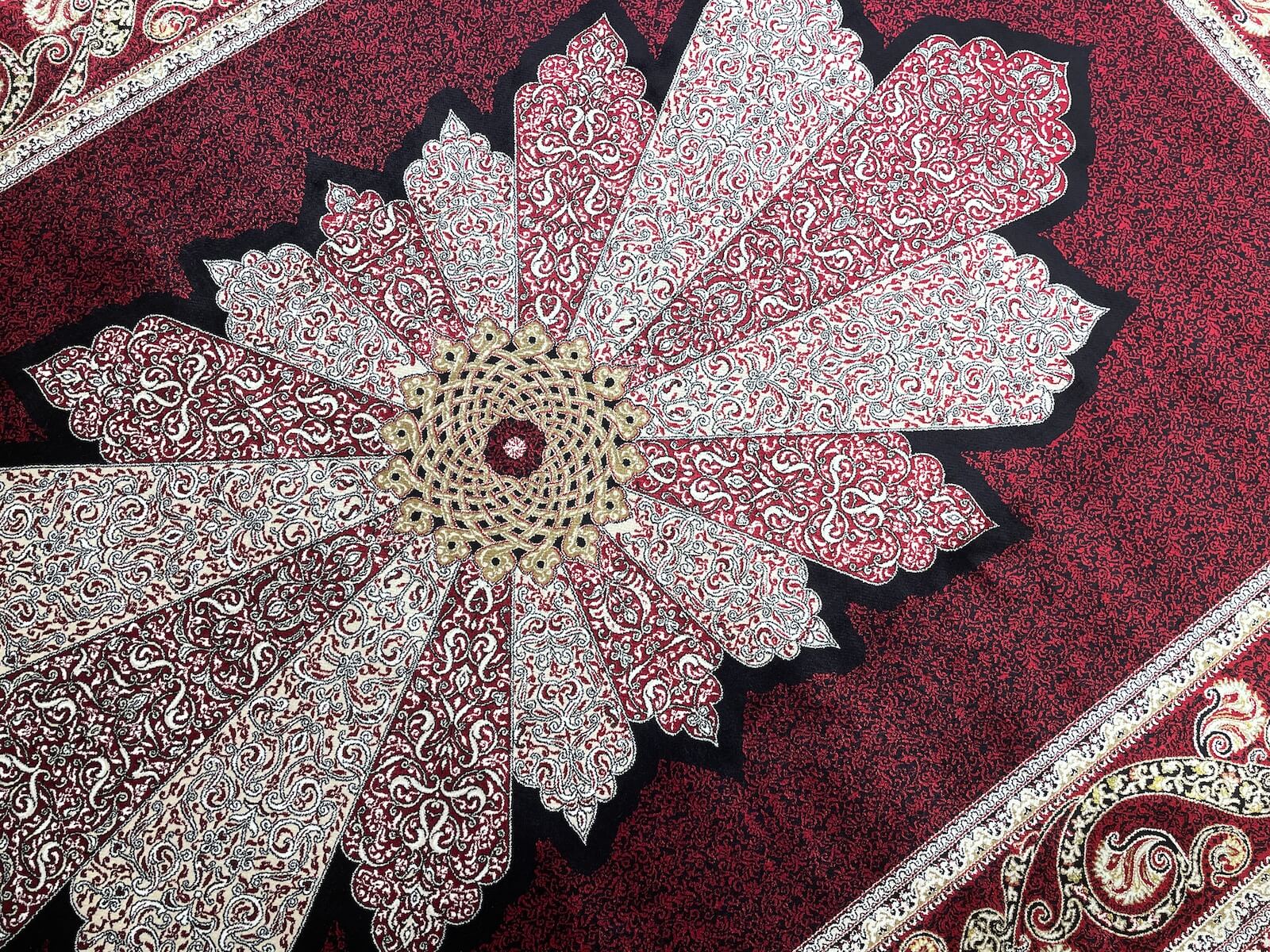 Quality Carpet Bambu Halı 40708A Red