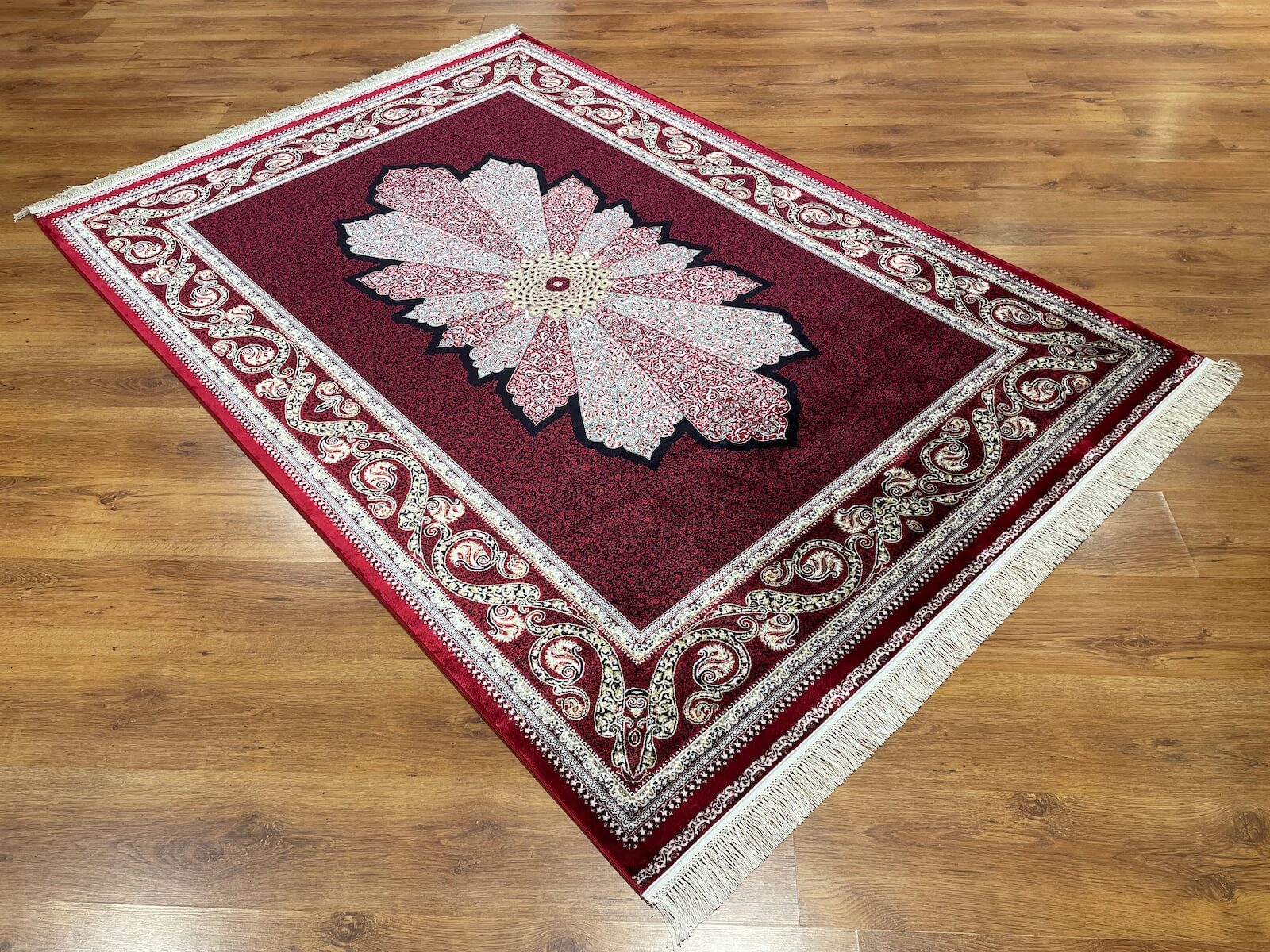Quality Carpet Bambu Halı 40708A Red