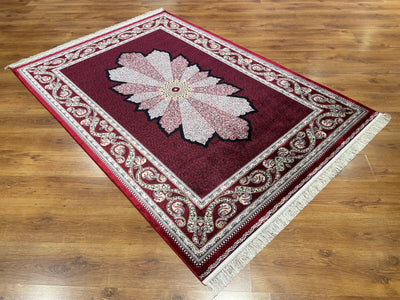 Quality Carpet Bambu Halı 40708A Red