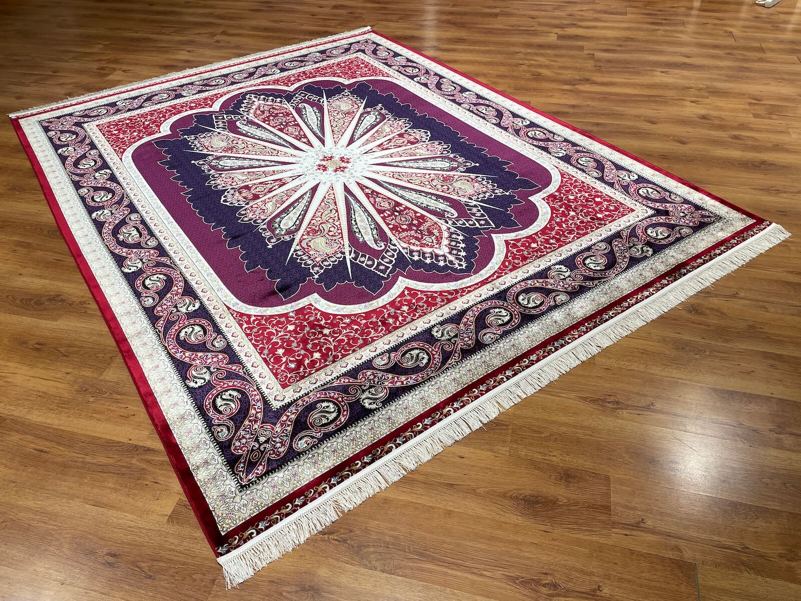 Quality Carpet Bambu Halı 52820A Red