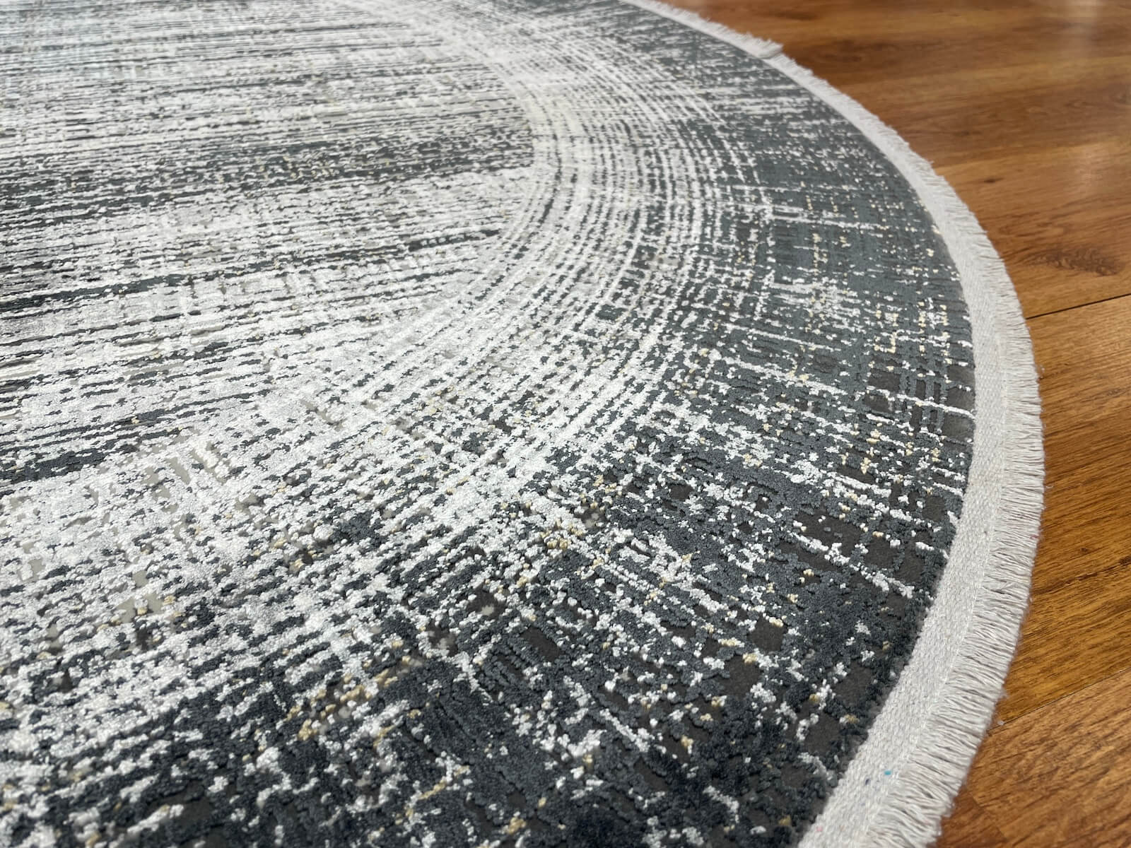 Quality Carpet Bambu Halı Yuvarlak 545A