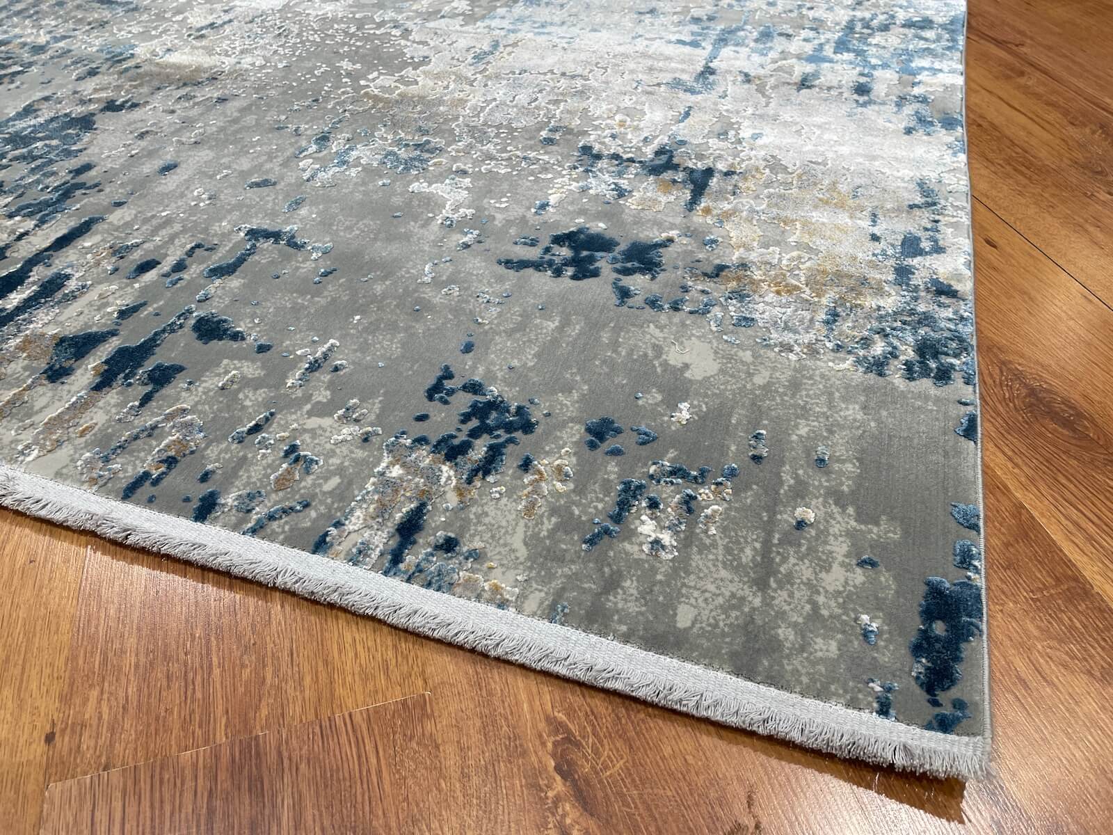 Quality Carpet Bambu Halı 5970A Grey Blue