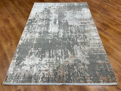 Quality Carpet Bambu Halı 5970A Grey Beige