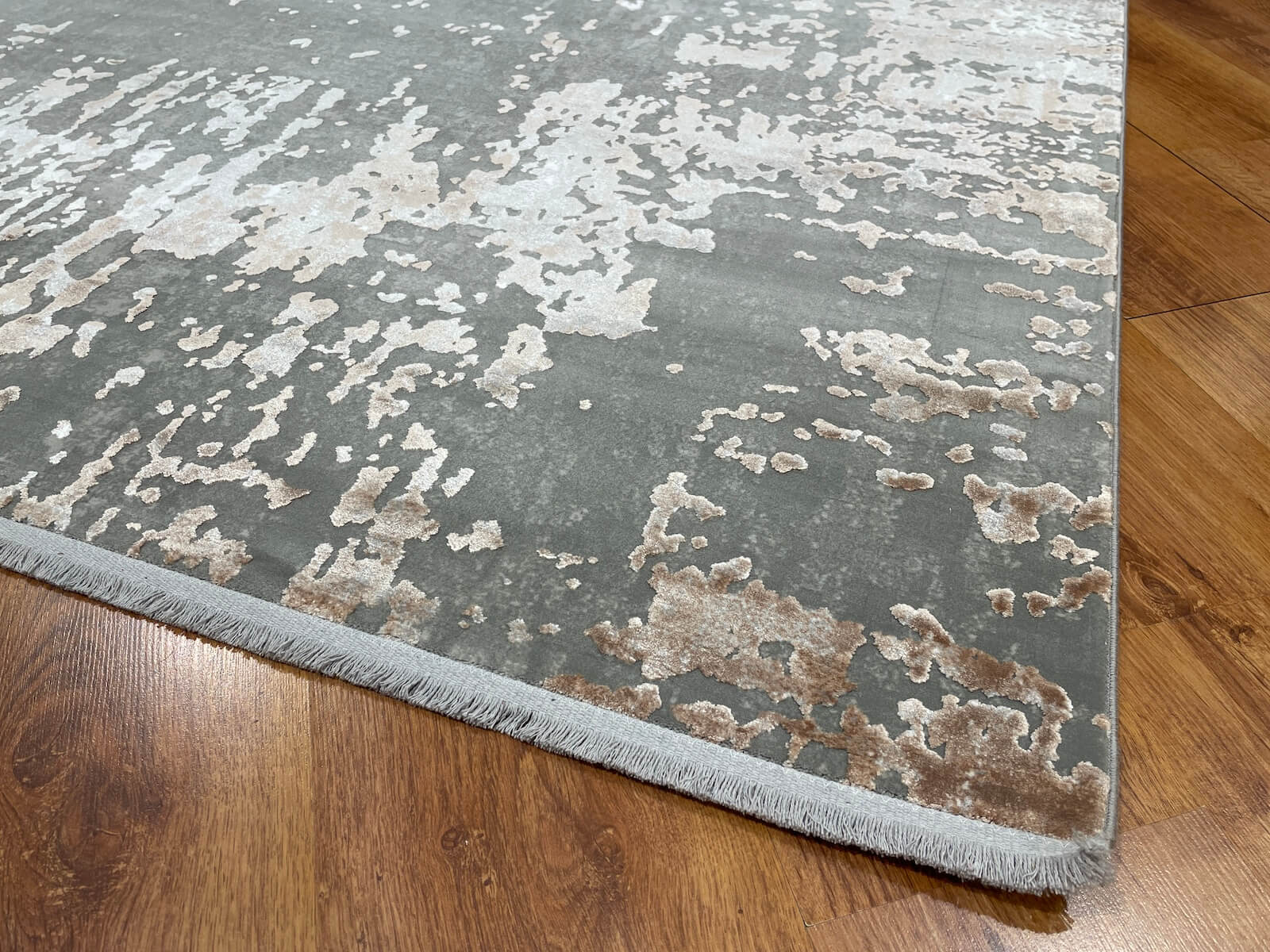 Quality Carpet Bambu Halı 5970A Grey Beige