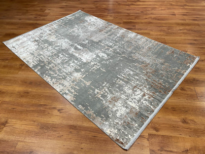 Quality Carpet Bambu Halı 5970A Grey Beige