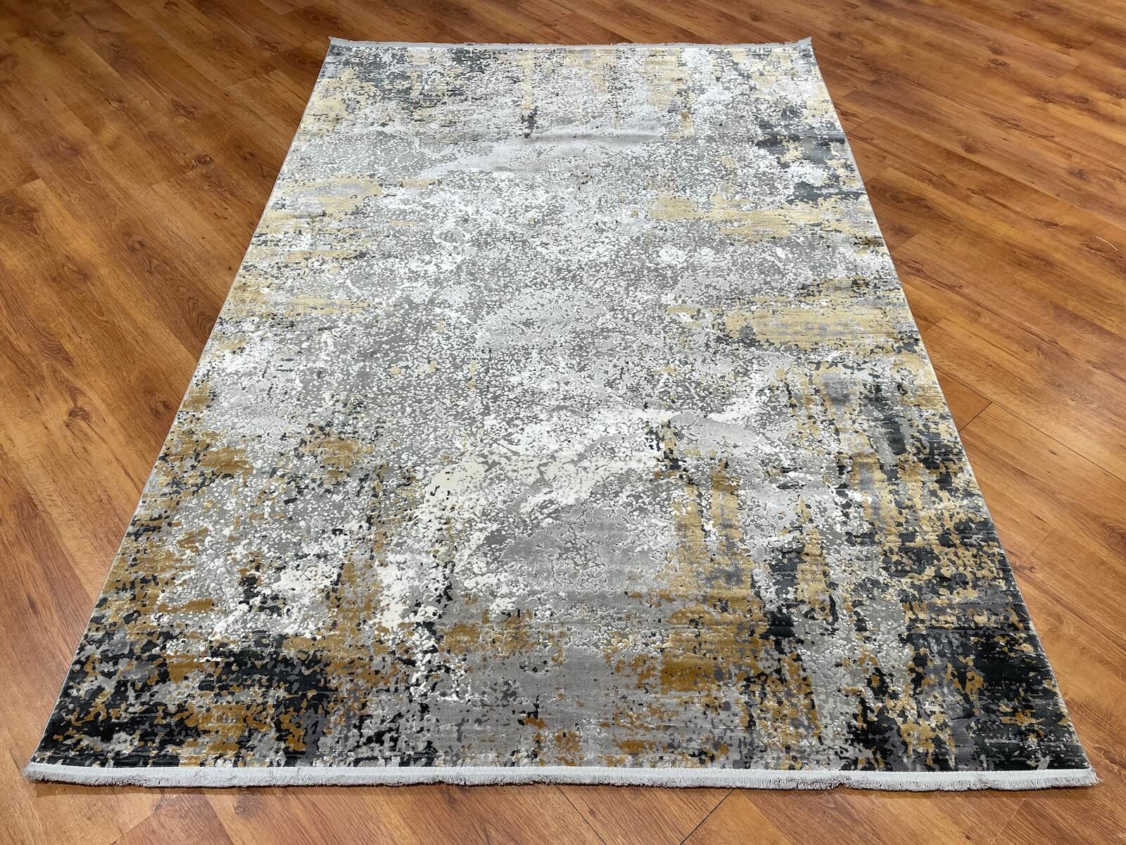 Quality Carpet Bambu Halı 5996A Grey Antrasit