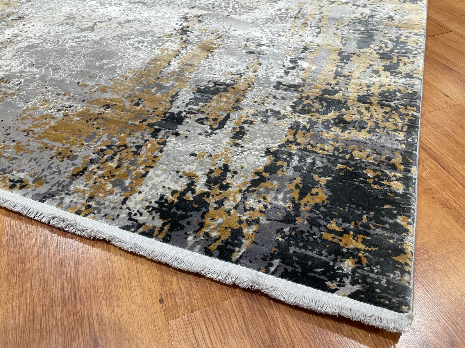 Quality Carpet Bambu Halı 5996A Grey Antrasit