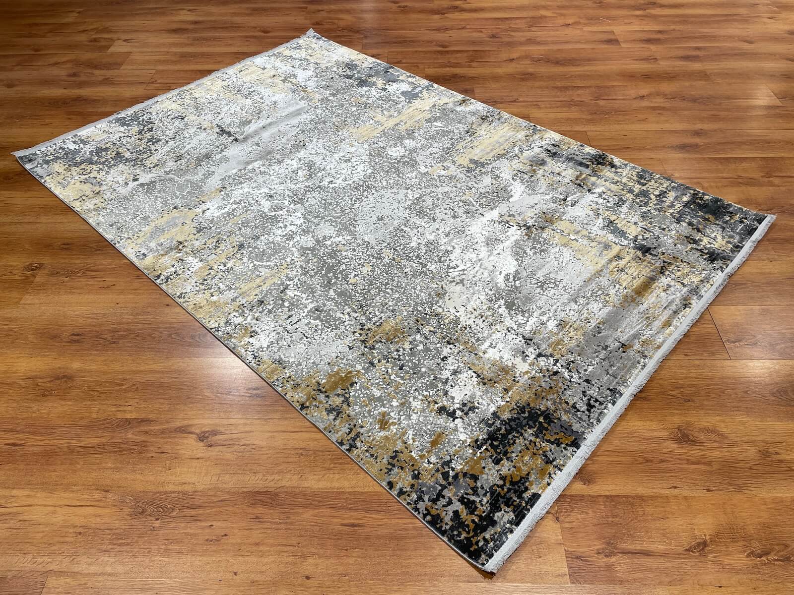 Quality Carpet Bambu Halı 5996A Grey Antrasit