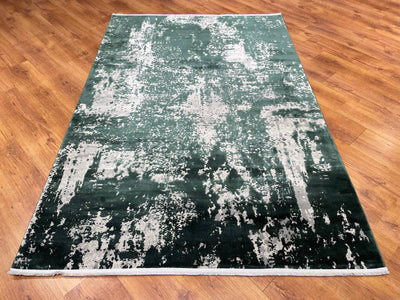 Quality Carpet Bambu Halı 6441A Cream Emerald