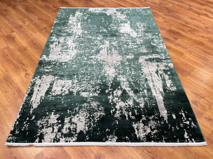 Quality Carpet Bambu Halı 6441A Cream Emerald