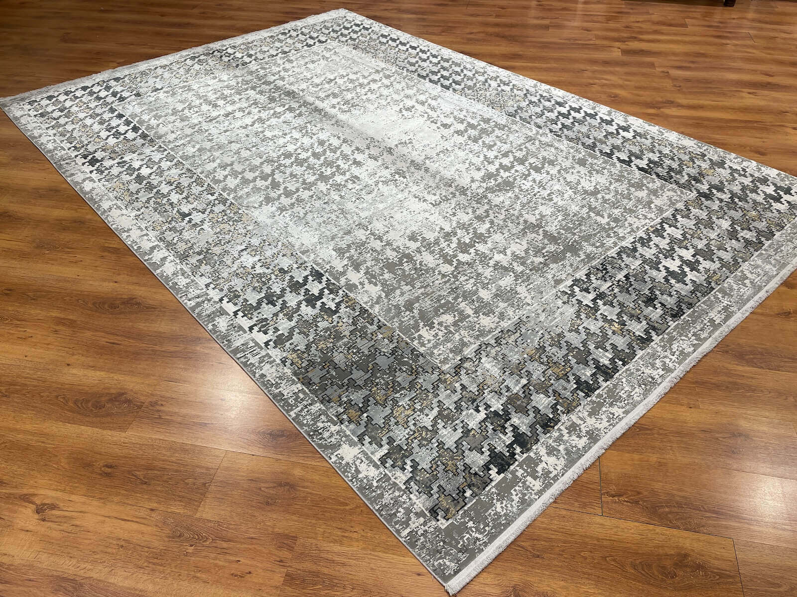 Quality Carpet Bambu Halı Gri