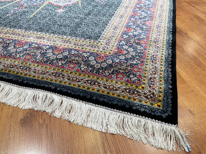 Quality Carpet Bambu Halı Kum Mavi
