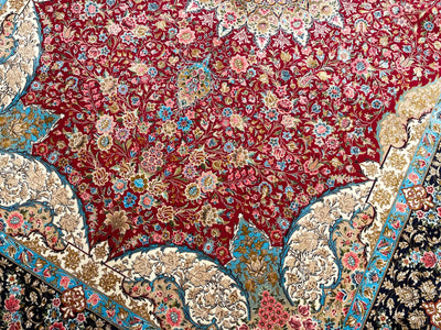 Quality Carpet Bambu Halı Qum Kırmızı