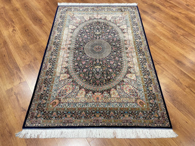 Quality Carpet Bambu Halı Qum Siyah