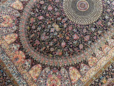 Quality Carpet Bambu Halı Qum Siyah