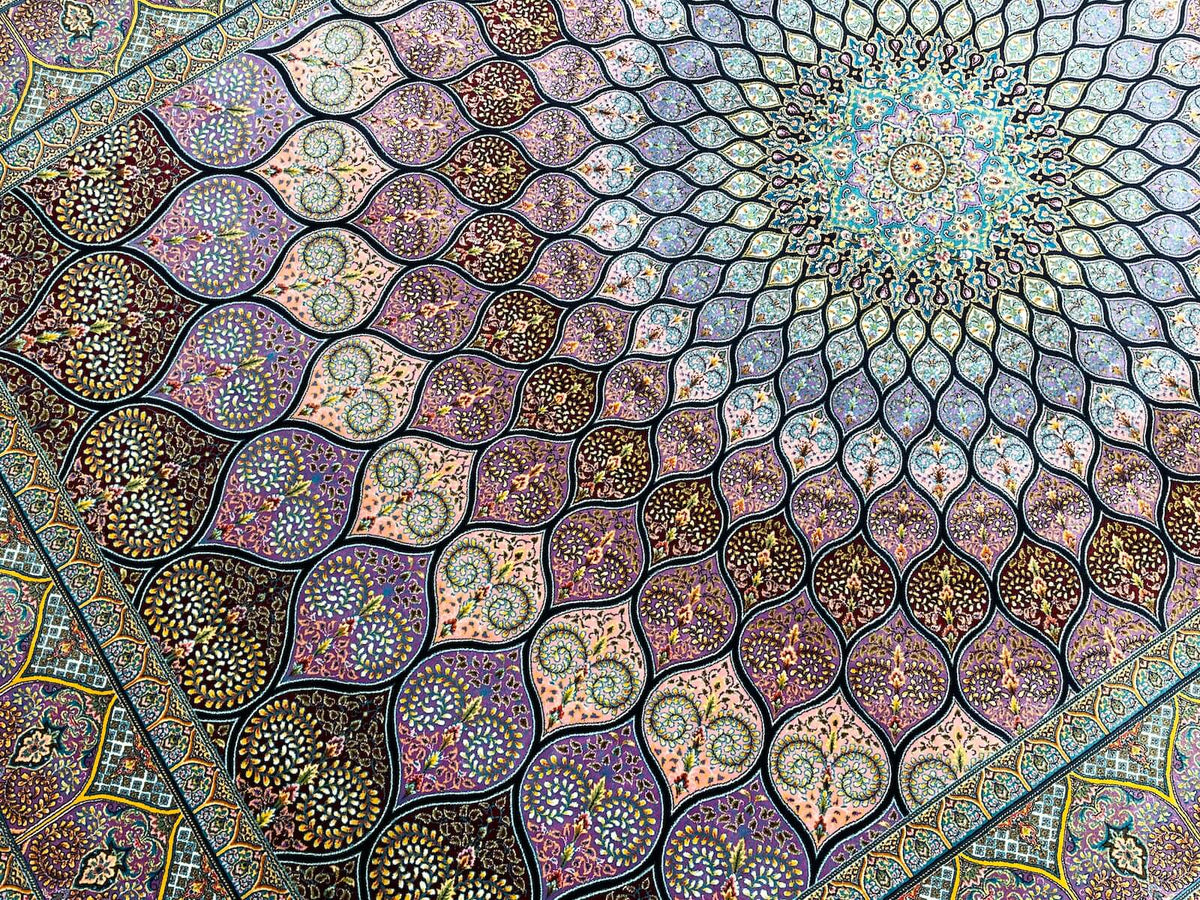 Quality Carpet Bambu Halı Qum D13